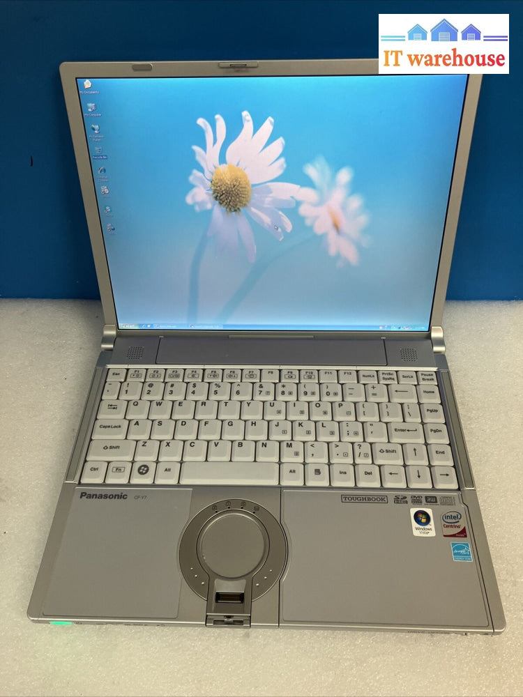 (Nice) Panasonic Cf-Y7 14’ Laptop Intel C2D Cpu / 2Gb Ram 250Gb Hdd Win Xp ~