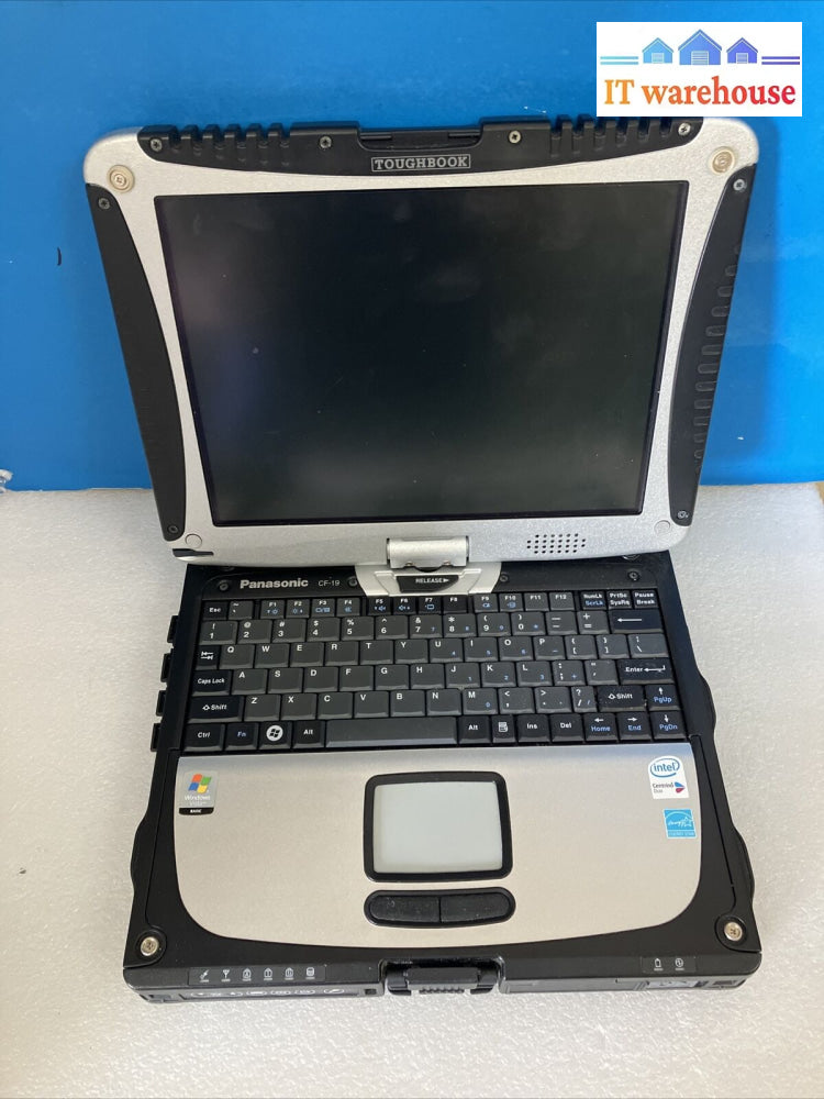 Nice ~ Panasonic Toughbook Cf-19 10.4’ Core Duo U2400 4Gb Ram 250Gb Laptop Winxp