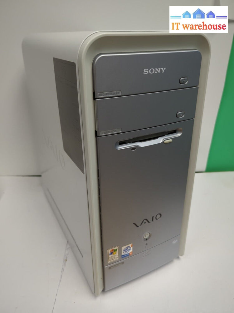 (Nice) Sony Pcv-Rs720G Desktop Pentium 4 3.0 Ghz/ 1.5Gb Ram/ 200Gb Hdd/Win Xp -