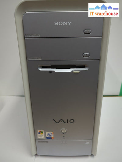 (Nice) Sony Pcv-Rs720G Desktop Pentium 4 3.0 Ghz/ 1.5Gb Ram/ 200Gb Hdd/Win Xp -