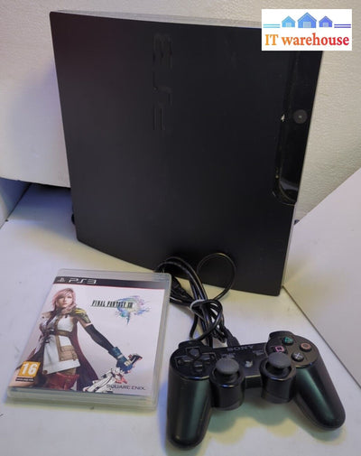 (Nice) Sony Playstation 3 Ps3 Slim 250Gb Cech-2001B W/Controller + Game Tested -