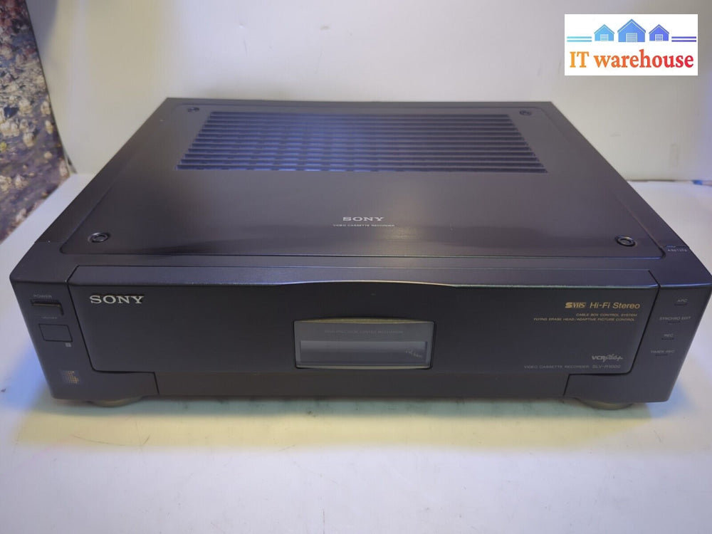 (Nice) Sony Slv-R1000 Svhs Super Vhs Vcr Player Recorder (No Remote) Tested -