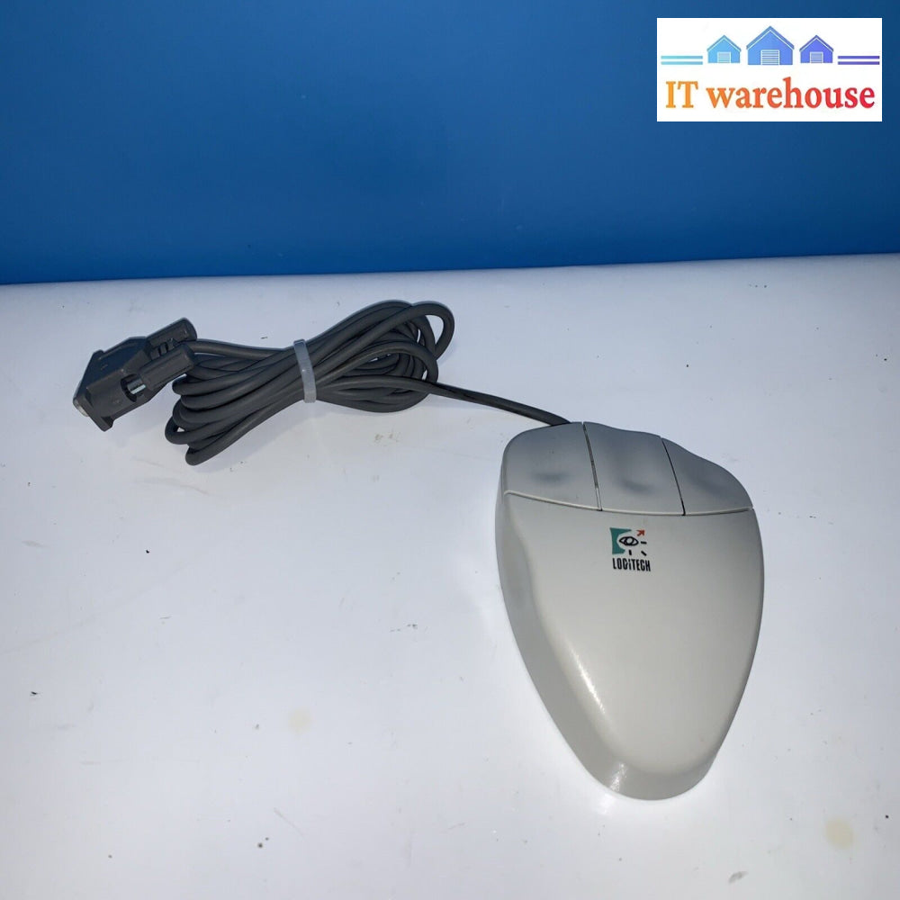 Nice - Vintage Logitech Mouseman M-Ml38 Mouse Db9 Serial 0902