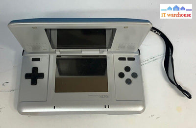 Nintendo Ds Handheld Ntr-001 Console Titanium Silver (No Charger) ~