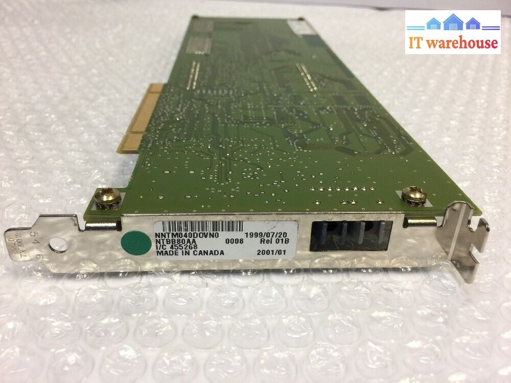 - Nortel Networks Ntbb80Xx Ntbb80Aa Ntbb8001 02 Media Services Interface Card