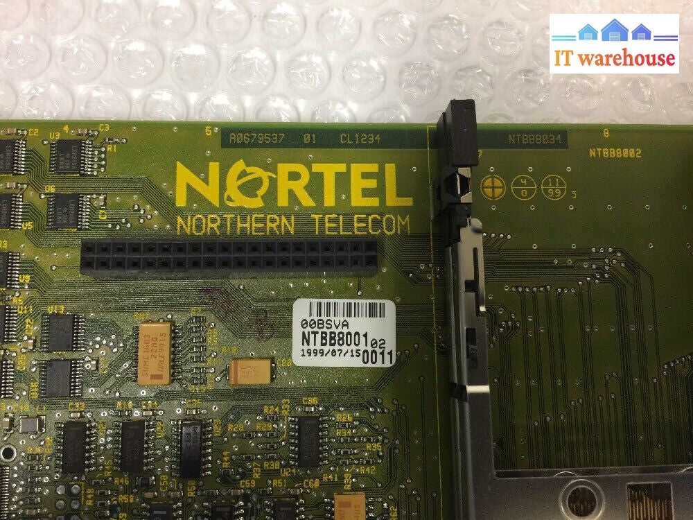 - Nortel Networks Ntbb80Xx Ntbb80Aa Ntbb8001 02 Media Services Interface Card