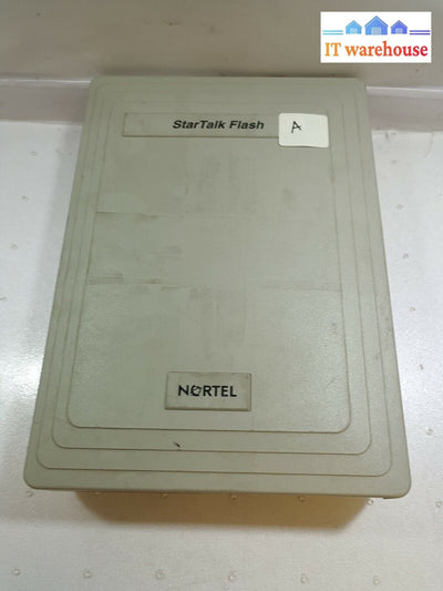 - Nortel Norstar Startalk Flash Model Nt5B06At-93 Nntm0409Fl90 (No Adapter)