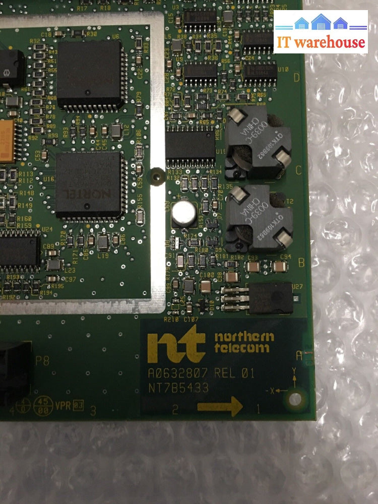 + Nortel Northern Telecom Nt7B5433 Backplane Circuit Card-Board A0632807 @@@