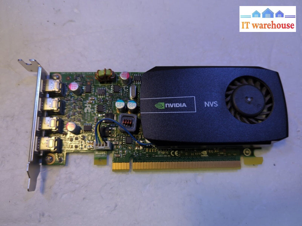 - Nvidia Nvs 510 2Gb Ddr3 Graphics Card Lenovo 00Fc861 (4X Mini-Displayport)