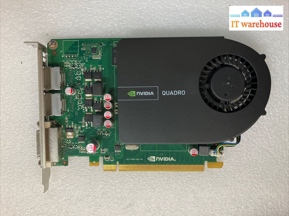 Nvidia Quadro 2000 1Gb Ddr5 Dvi 2X Displayport Full Height Graphics Card Ggmpw ~