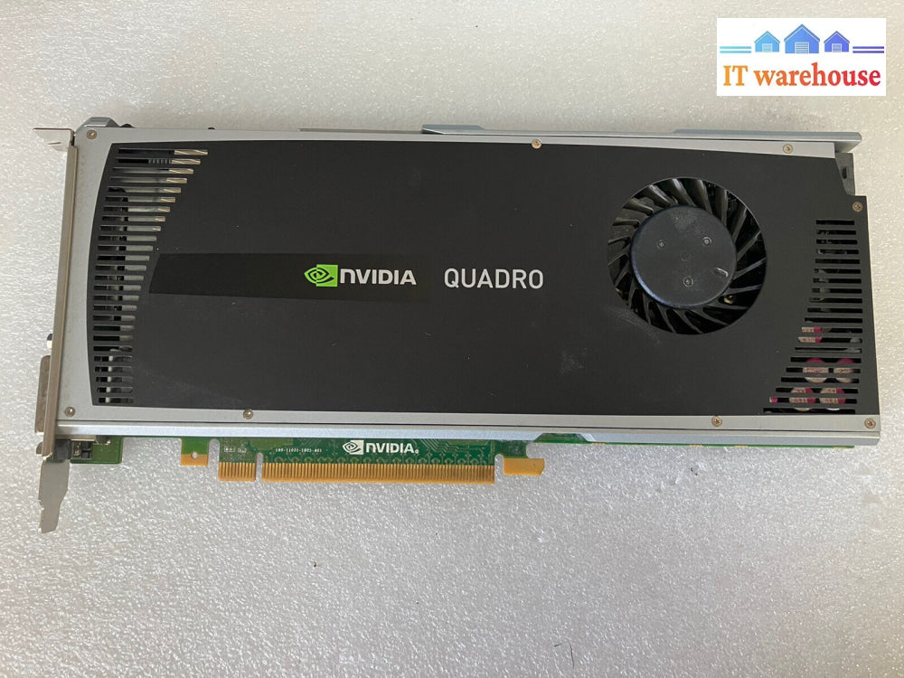 ~ Nvidia Quadro 4000 2Gb 256-Bit Dual Dp Dvi Gddr5 Pci-E Graphic Card 038Xnm