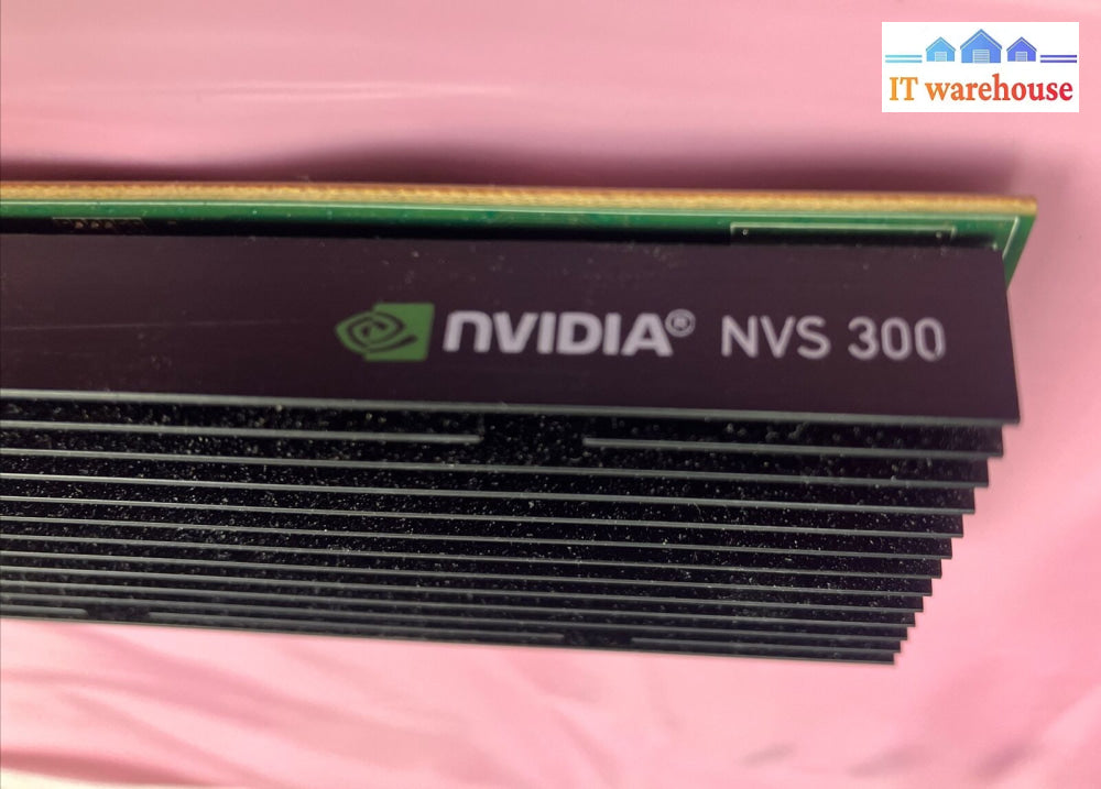 Nvidia Quadro Nvs 300 Low Profile Pci-E Video Card 512Mb 625629-002 700578-001 ~