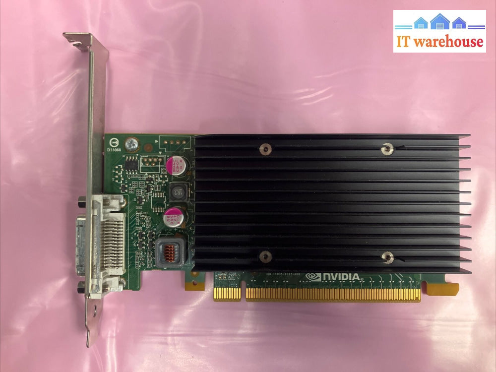 Nvidia Quadro Nvs 300 Low Profile Pci-E Video Card 512Mb 625629-002 700578-001 ~