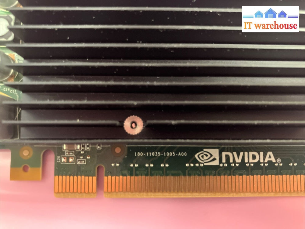 Nvidia Quadro Nvs 300 Low Profile Pci-E Video Card 512Mb 625629-002 700578-001 ~