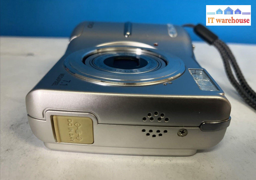 Olympus Fe-270 7.1Mp Ccd 3X Zoom Compact Digital Camera *Tested/Working* ~