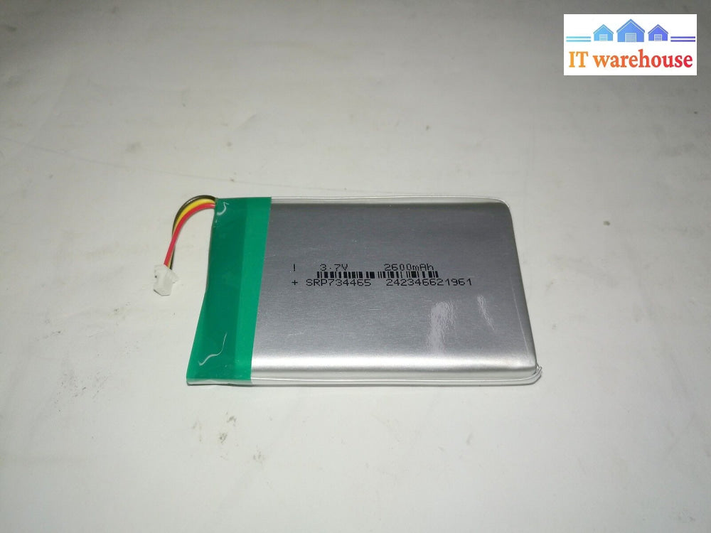 + One New~ 3.7V 2600Mah Srp734465 734465 Lipo Battery @@@