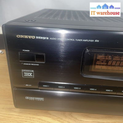 Onkyo Integra Tx-Sv919Thx A/V Control Tuner Amplifier (Tested No Remote)