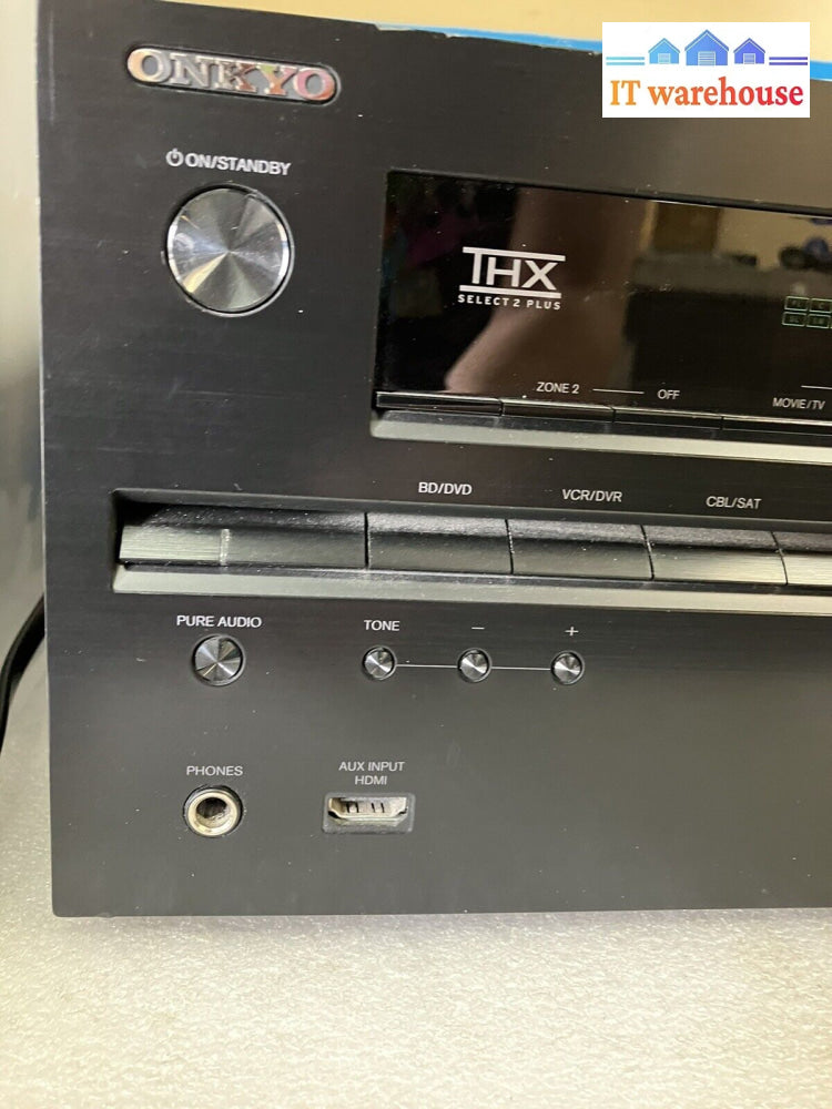 ~Onkyo Tx-Nr709 7.2 Channel Thx 250W Network A/V Receiver Bundle & Remote Tested