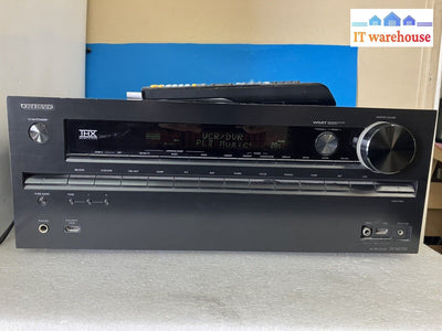 ~Onkyo Tx-Nr709 7.2 Channel Thx 250W Network A/V Receiver Bundle & Remote Tested