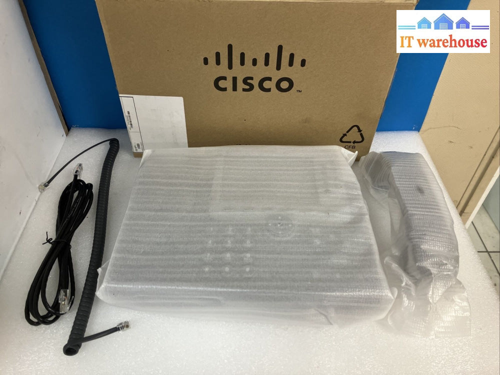 ~(Open Box) Cisco Unified Ip Phone Voip Color Display 7975 Cp-7975G Office