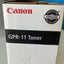 (Open Box) Gpr-11 Toner Yellow For C3200 / C3220G Ir C3220 C3220N 7626A001 ~