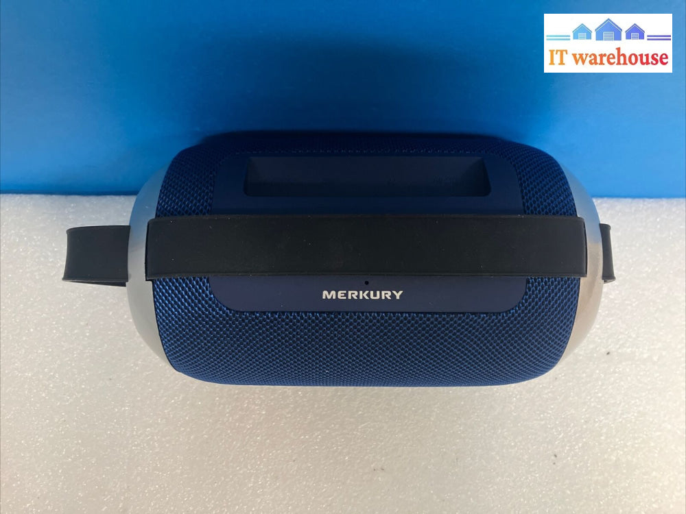 ~ (Open Box) Merkury Boost Portable Wireless Bluetooth Usb Speaker Mic-Sb220