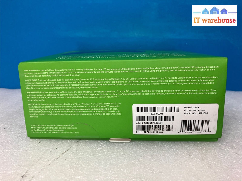 (Open Box) Microsoft X913420-001 Model 1697 Wireless Controller For Xbox One ~