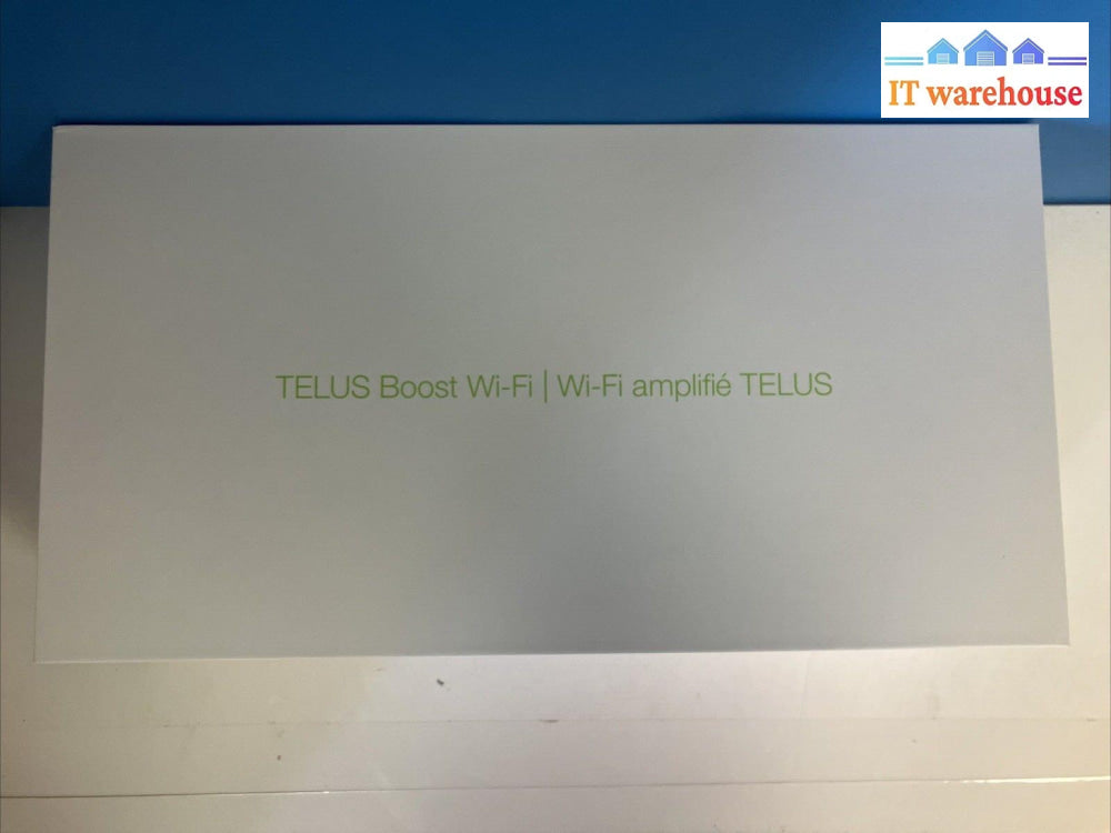 (Open Box) Telus Boost Wi-Fi Starter Pack With 2 Boosters Charger & Box ~