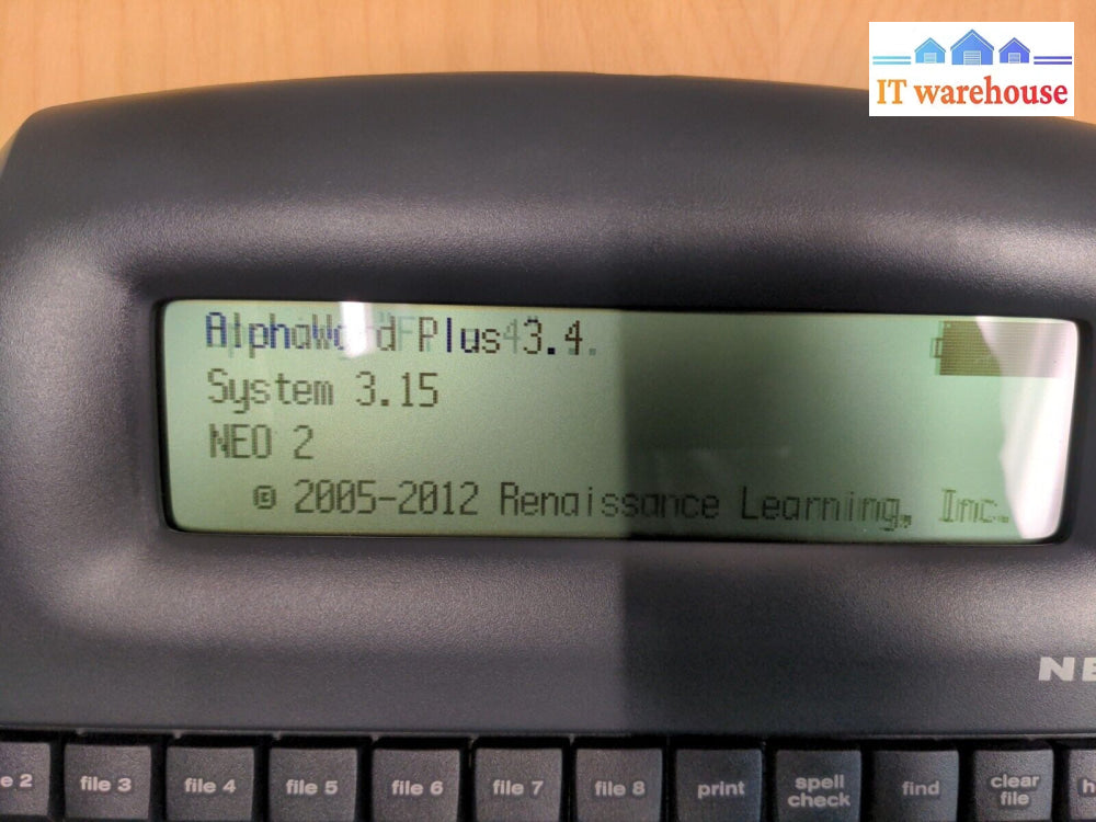 - Openbox Neo2 Renaissance Learning Portable Word Processor /Typewriter Neo2-Kb
