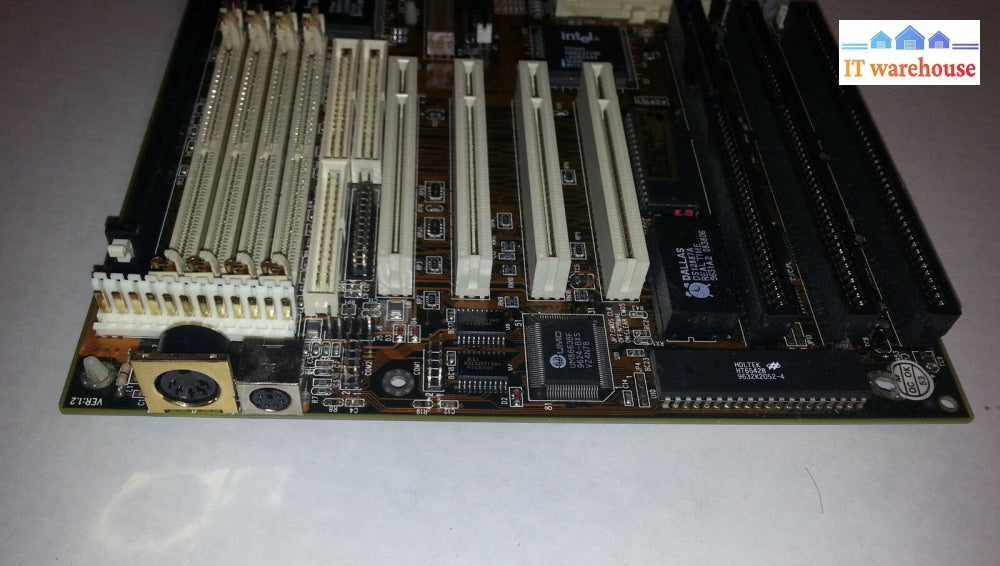 P&Q L-9635-8 Ml-1 94V-0 Socket-7 Motherboard W/ Intel Pentium Cpu A80502133