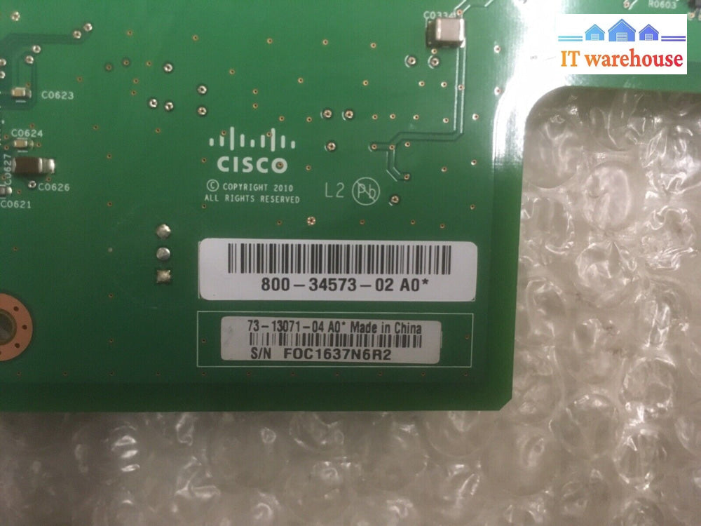 + Pair Of Cisco Card For Confidence Meeting System Cts-500-32 Cts-Disp-32