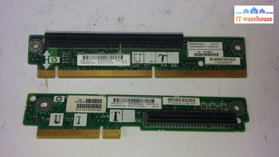 Pair Of Hp Proliant Dl360 G5 Riser Boards 412200-001 419192-001 419191-001