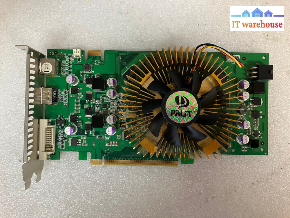 ~ Palit 9600Gt Pci-E 512Mb Ddr3 Hdmi Tv-Out Dvi Xne/9600T + 0152-Pm8094 Video Card