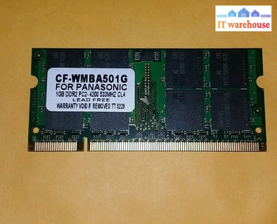 Panasonic Cf-Wmba501G 1Gb Ddr2 Pc2-4200 533Mhz Cl4 Memory @@@