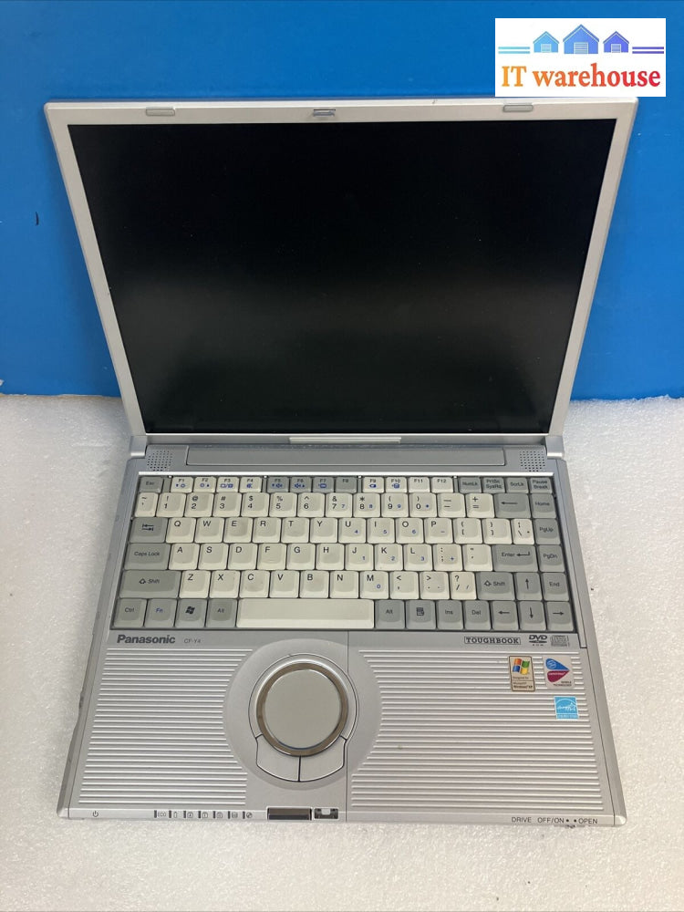 Panasonic Cf-Y4 Toughbook 14’ Laptop Pentium M Cpu / 500Mb Ram 60Gb Hdd Xp ~