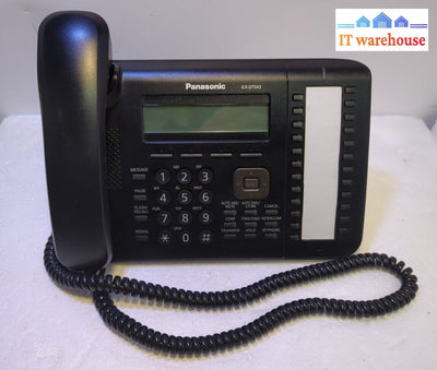 Panasonic Kx-Dt543 Digital 3-Line Phone - Black-