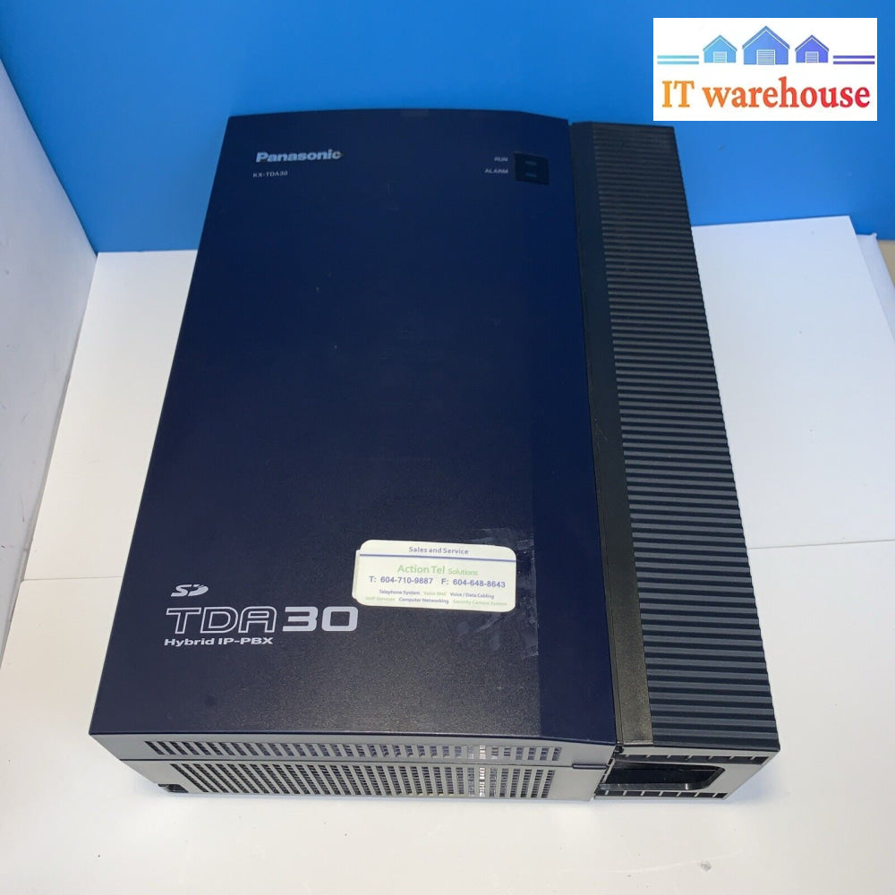 Panasonic Kx-Tda30 Hybrid Ip-Pbx Phone System With Power Supply