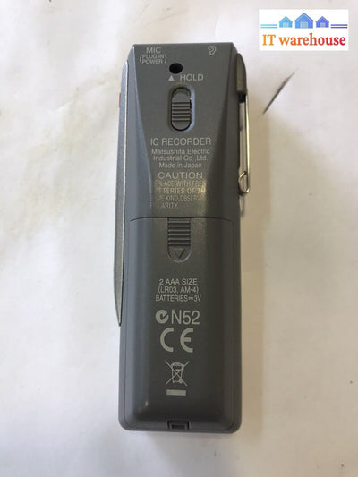 ~ Panasonic Rr-Qr180 Digital Voice Recorder. Tested Working.