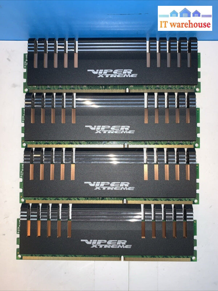 Patriot Viper Xtreme 16Gb Kit (4X4Gb) Pc3-14900 Ddr3-1866Mhz Sdram Pxd38G1866Elk