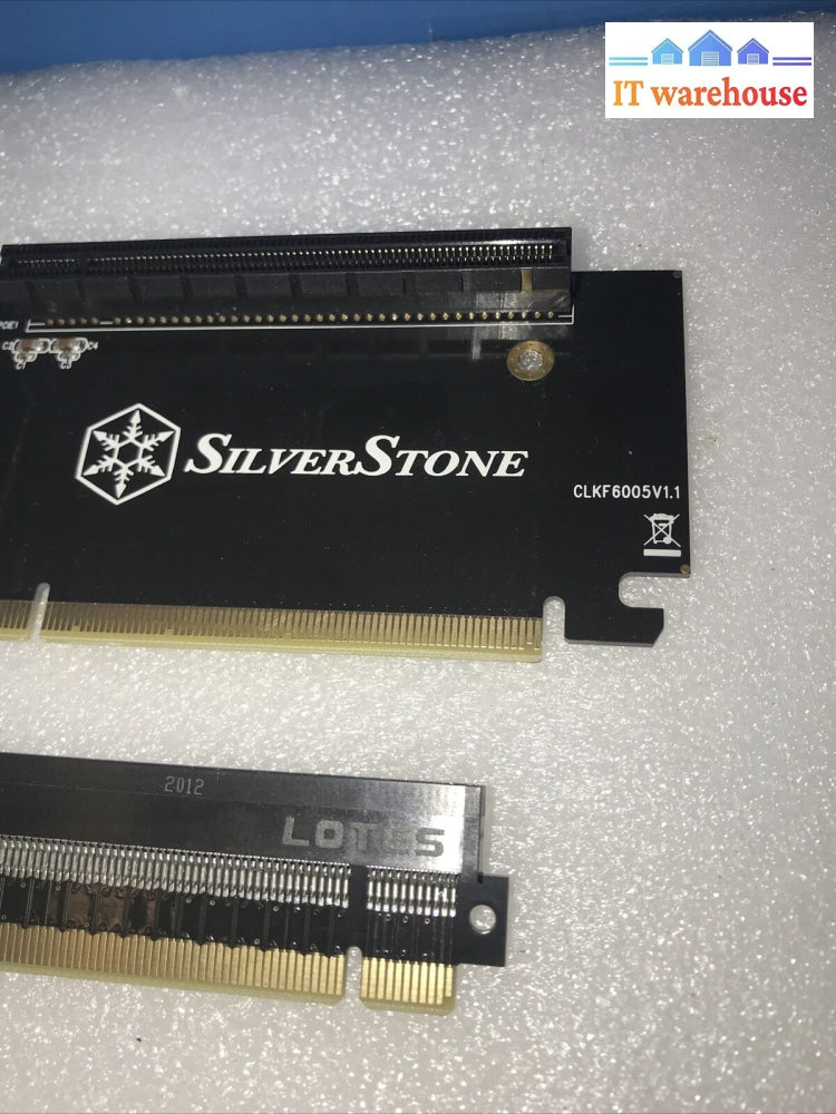 Pc Parts Silverstone Pcie Riser Card Clkf6005V1.1 Motion