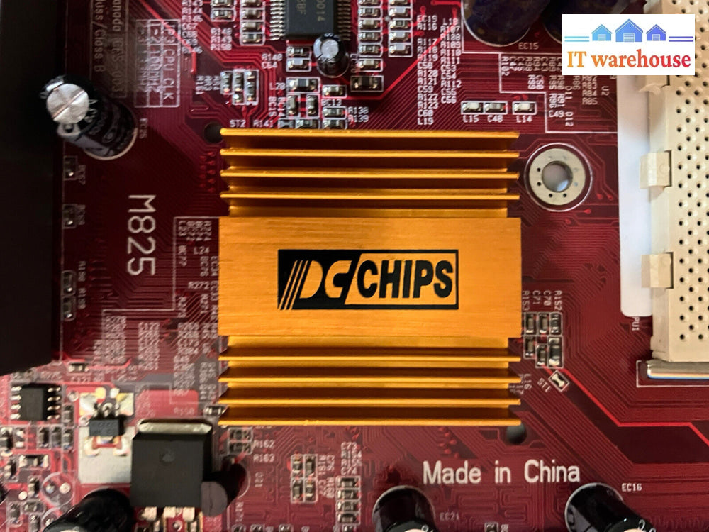 ~ Pcchips M825 Socket 462 Motherboard + I/O Shield