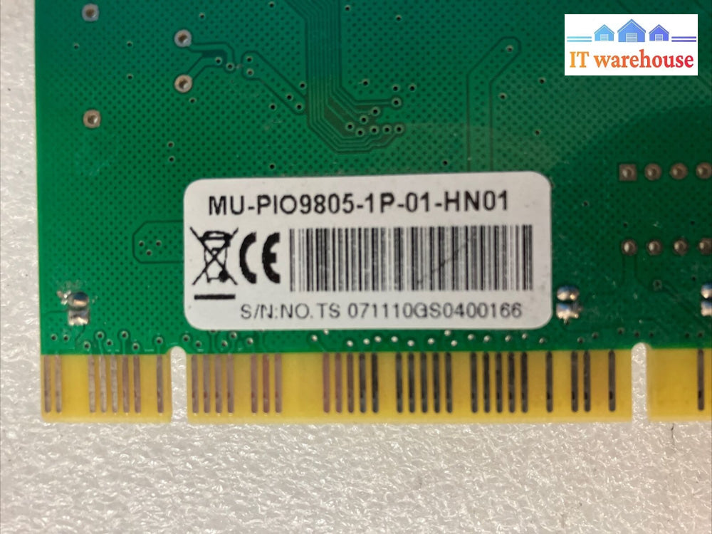 ~ Pci-E Card To Parallel Db25 Adapter Mu-Pio9805-1P-01-Hn01 Lpt Controller
