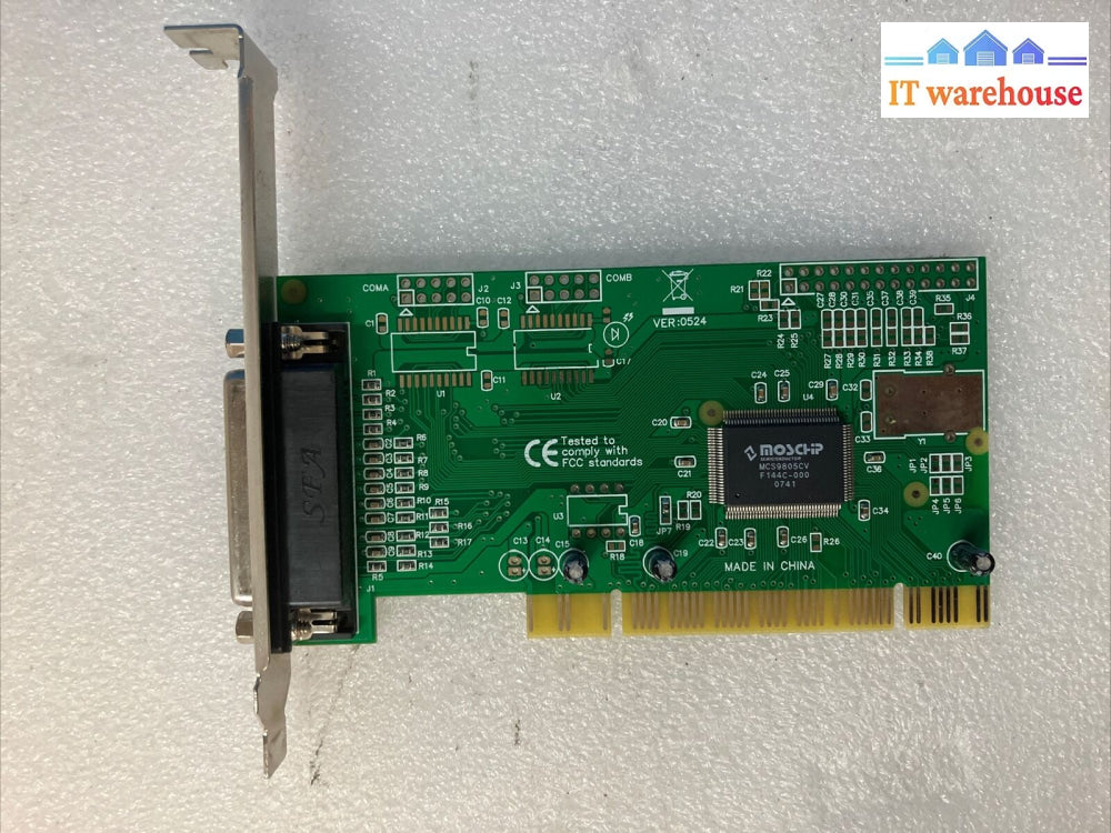 ~ Pci-E Card To Parallel Db25 Adapter Mu-Pio9805-1P-01-Hn01 Lpt Controller