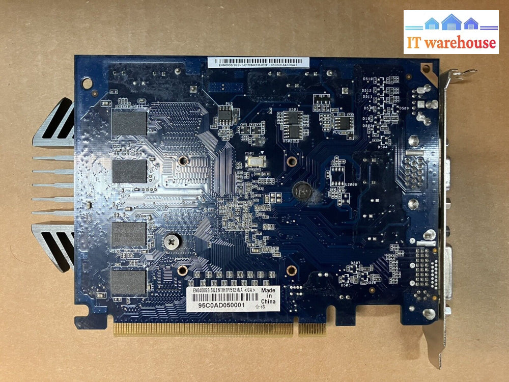 ~ Pci-E Express Card Asus 08G17016210 C561_M2 1.00 En8400Gs Silent 512M Dvi Vga