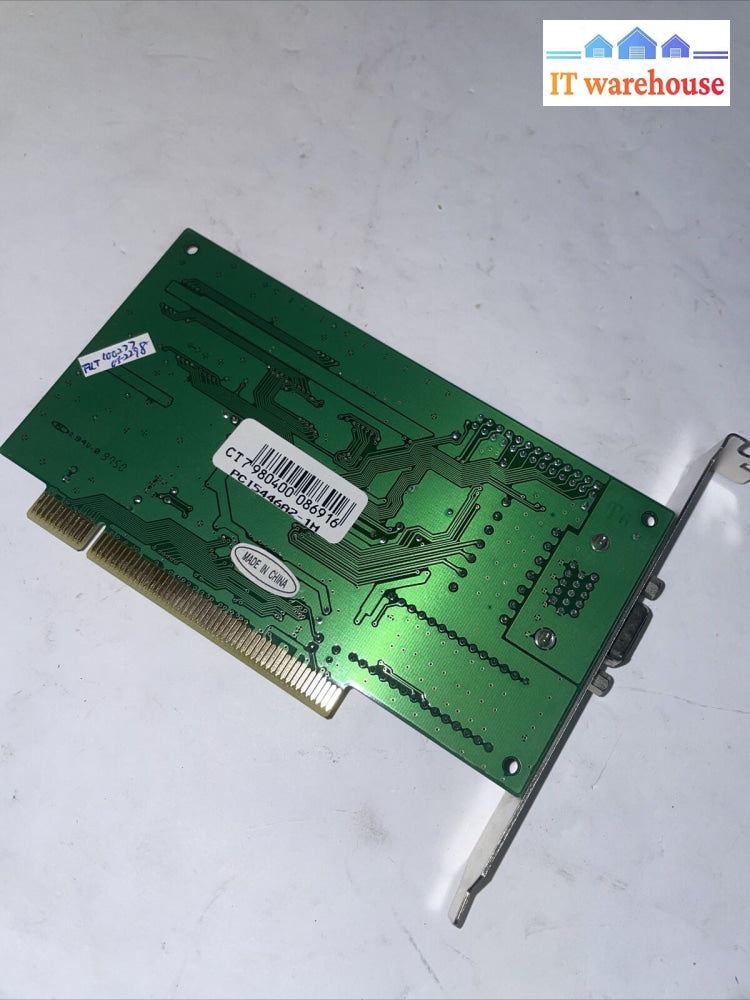 Pci5446A2-1M Cirrus Logic Pci Video Card 1Mb Gd5446Bv Chipset