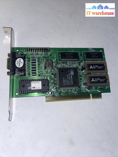 Pci5446A2-1M Cirrus Logic Pci Video Card 1Mb Gd5446Bv Chipset