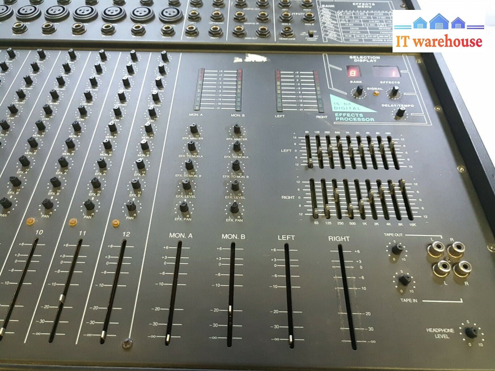 - Peavey Xr 1200D Powered Audio Console Mixer With Digital Effect (Pick Up Only)