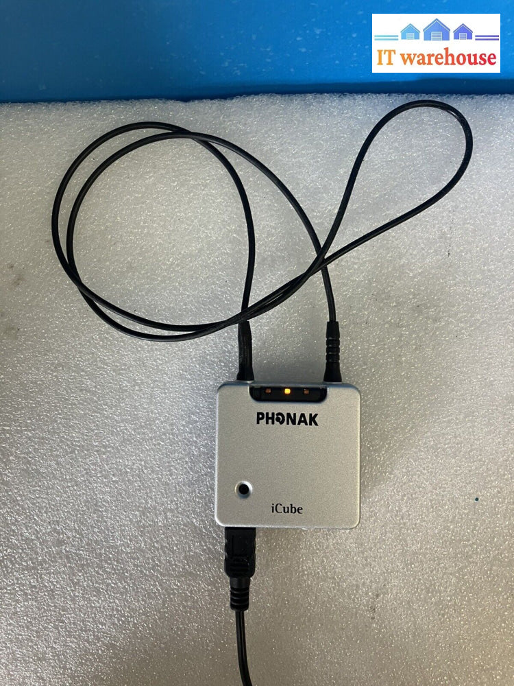 ~ Phonak Icube1 Wireless Fitting Device Kwc-Icube1 2262A-Icube1 + Adapter