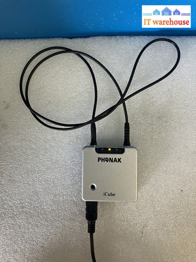 ~ Phonak Icube1 Wireless Fitting Device Kwc-Icube1 2262A-Icube1 + Adapter