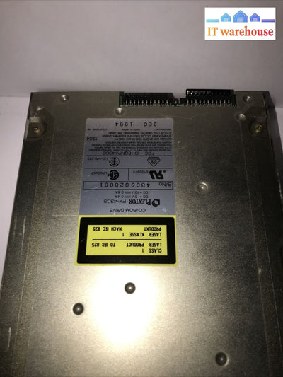 Plextor Px-43Cs Scsi 50 Pin Narrow Cdrom 1994